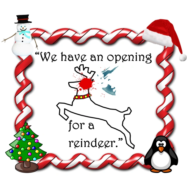 Early Train for Thanksgiving - We have an opening . . . for a reindeer