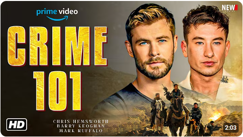 Crime 101 mystery movie