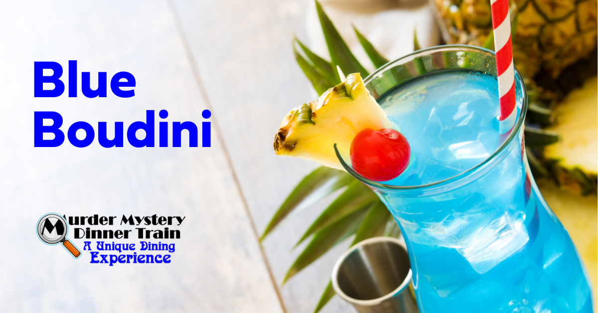 Blue Boudini Summer Cocktail