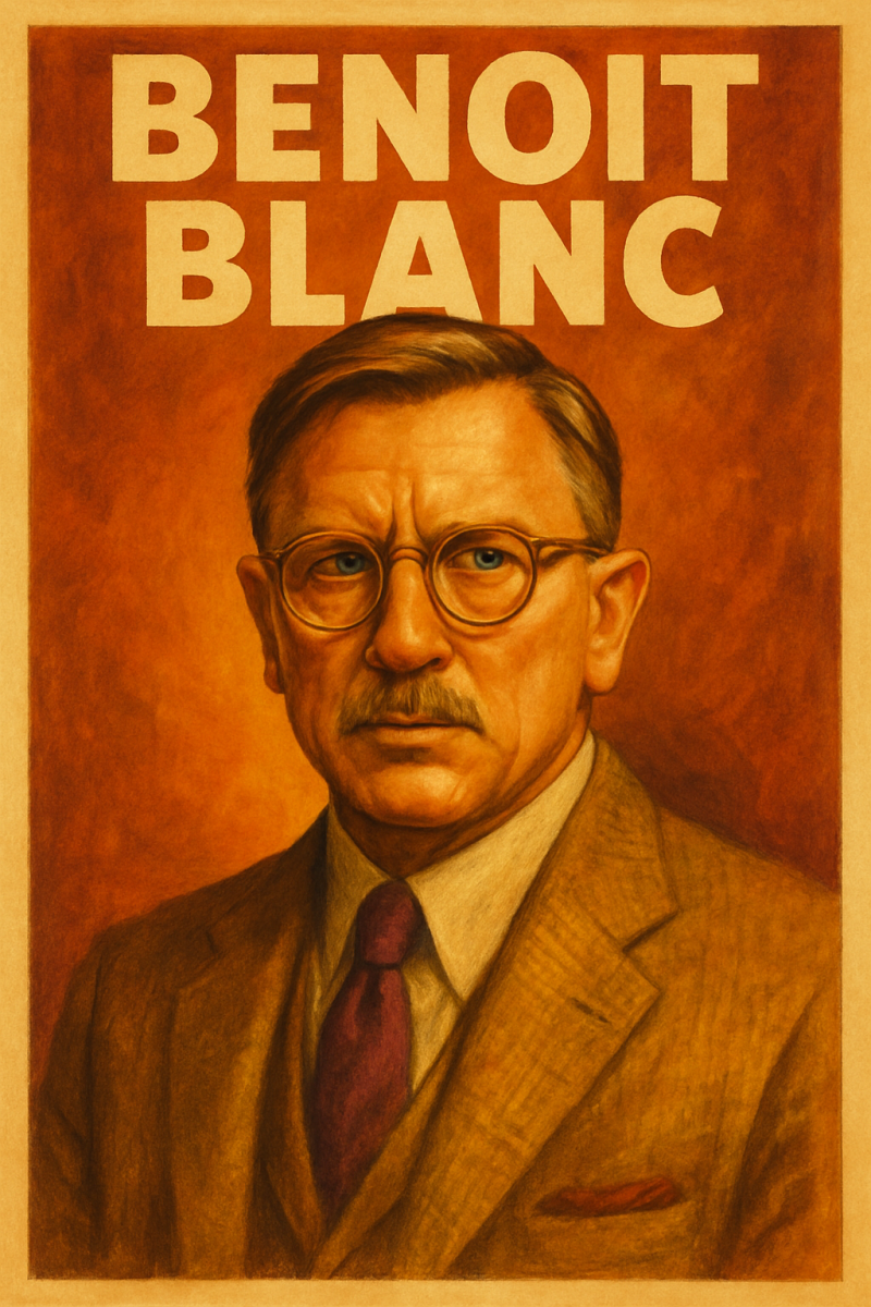 Famous Fictional Detective Characters - Benoit Blanc