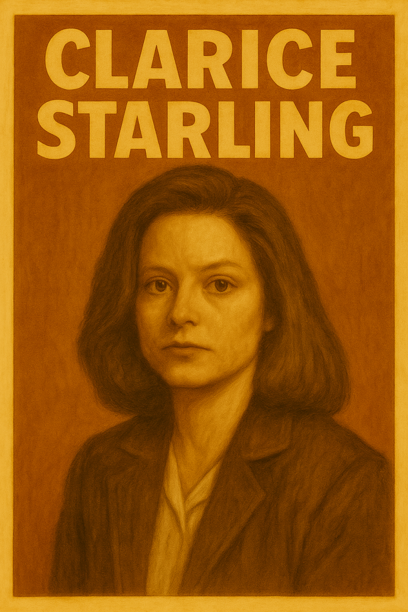 Famous Fictional Detective Characters - Clarice Starling