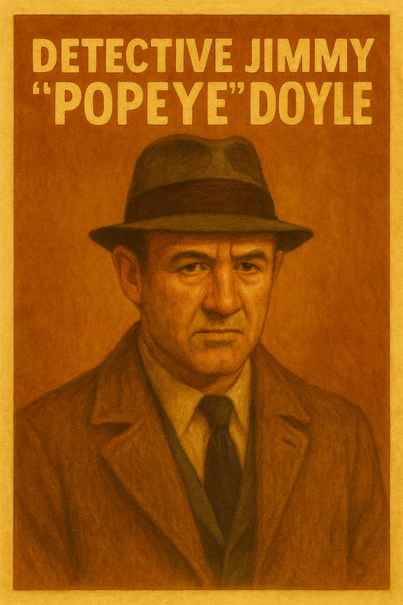 Famous Fictional Detective Characters - Popeye Doyle