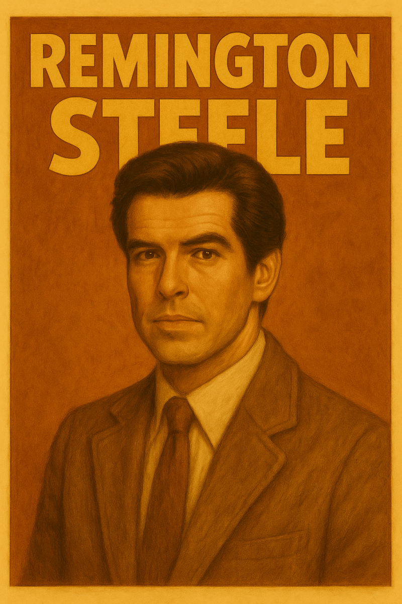 Famous Fictional Detective Characters - Remington Steele