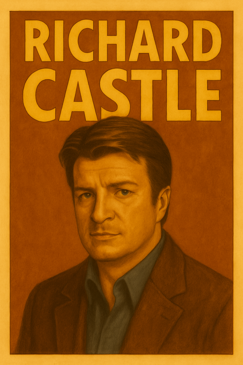 Famous Fictional Detective Characters - Richard Castle