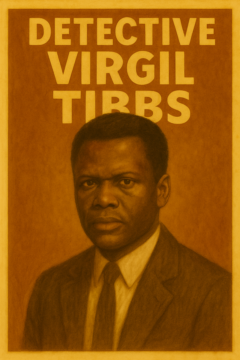 Famous Fictional Detective Characters - Virgil Tibbs