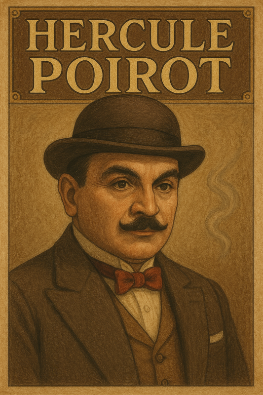 Famous Fictional Detective Hercule Poirot