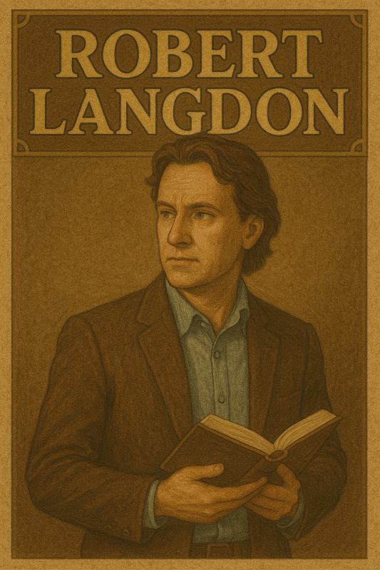 Famous Fictional Detective Robert Langdon