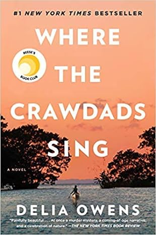 beach mystery books - Where the Crawdads Sing by Delia Owens