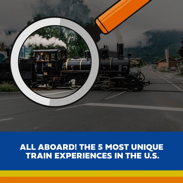 All Aboard! The 5 Most Unique Train Experiences in the U.S.
