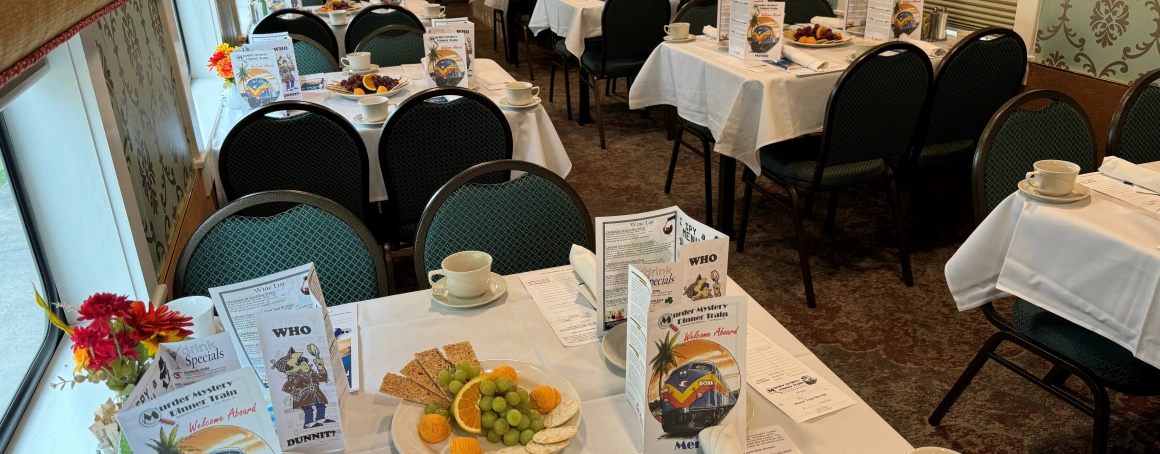 Services: Special Event Trains & Themed Dinner Shows